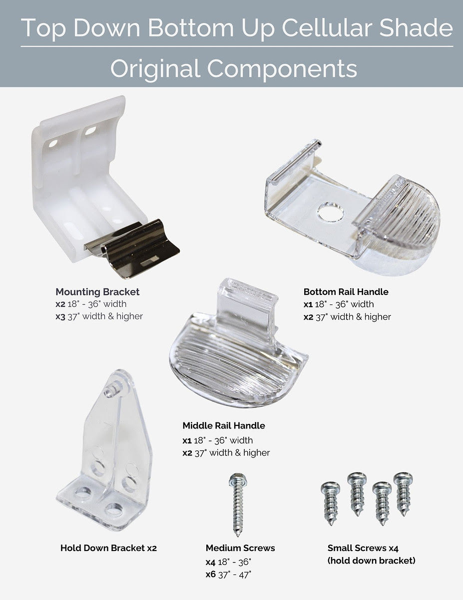 Top Down Bottom Up Replacement Components
