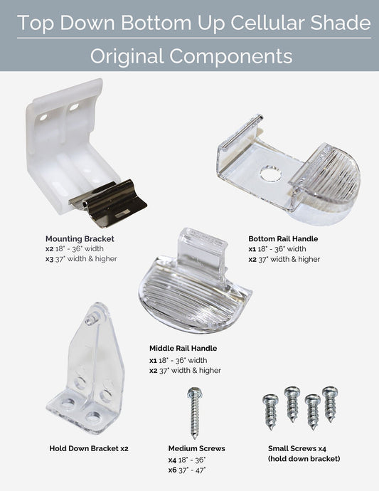 Top Down Bottom Up Replacement Components