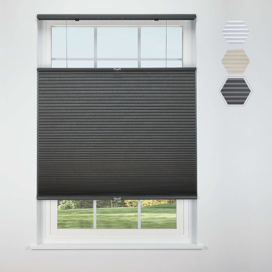 Top Down Bottom Up Black Out - Dark Grey