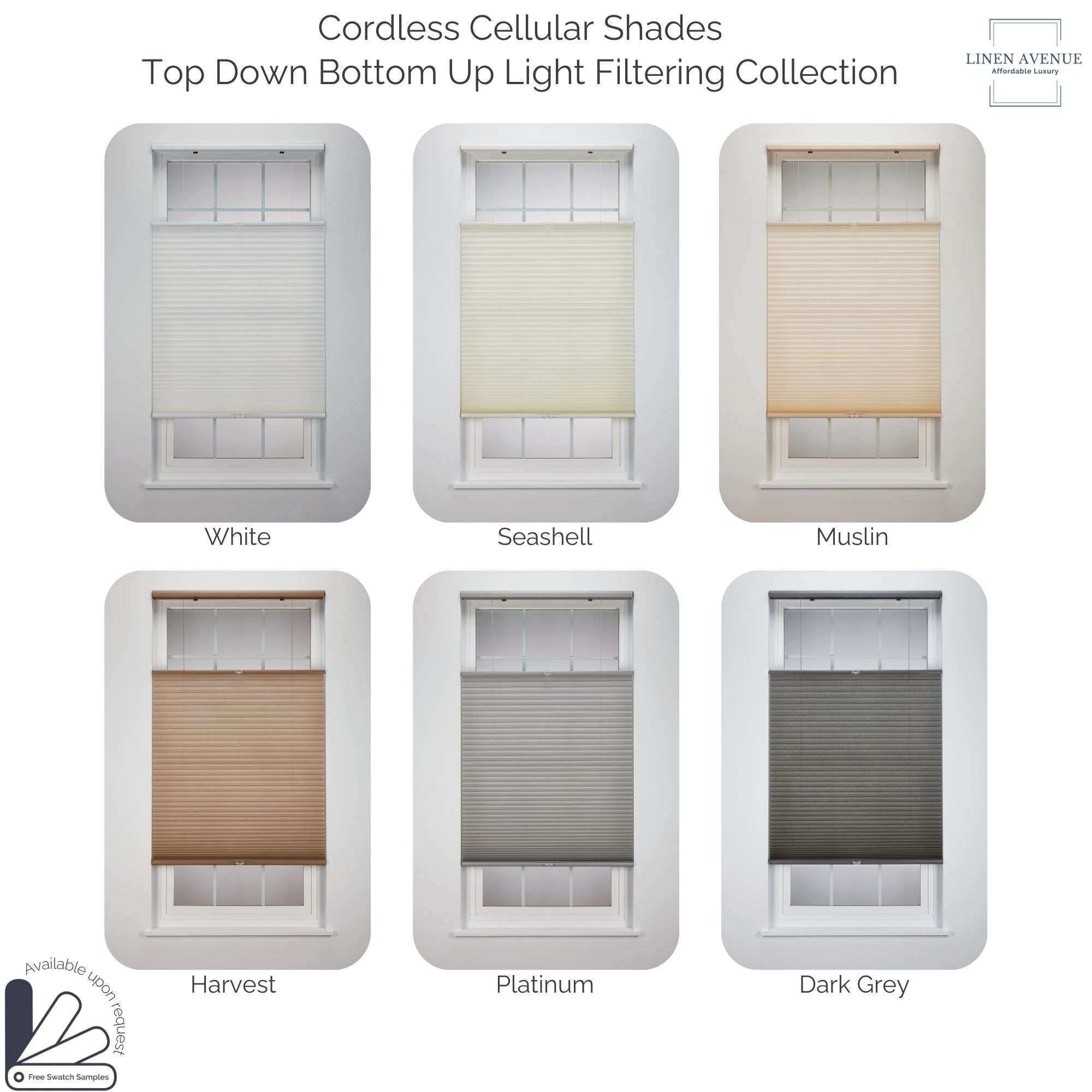 Top Down Bottom Up Light Filtering Shade - Thumbnail 3